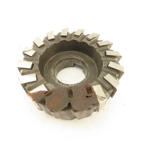 The OK Tool Co. A6506L 5-3/4" OD 15 Blade End Face Mill Cutter 2" Bore