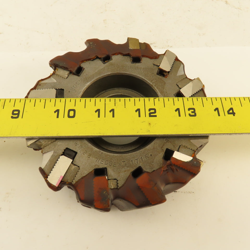 Goddard & Goddard T-171R WN-50R 5" OD 12 Blade Face Mill End Mill 1-1/2" Bore
