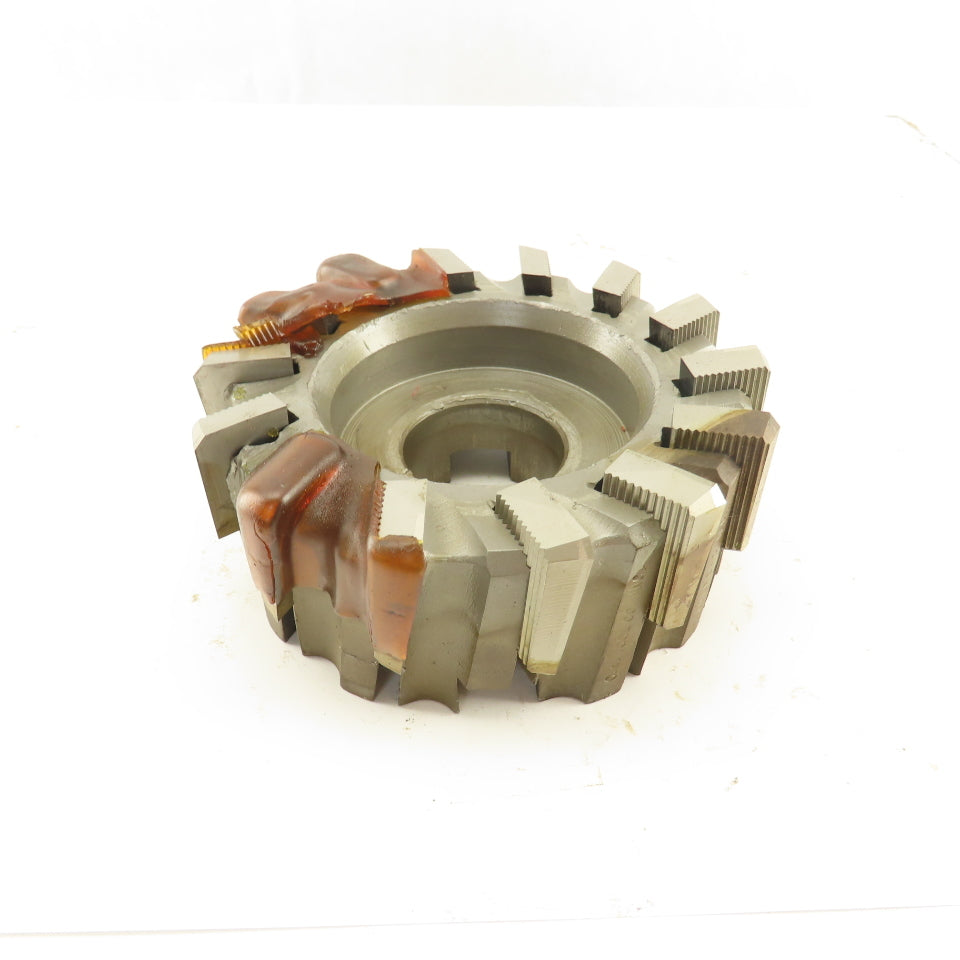The OK Tool Co. 6505S 59-43252 5" OD 14 Blade Face Mill Cutter 1-1/2" Bore