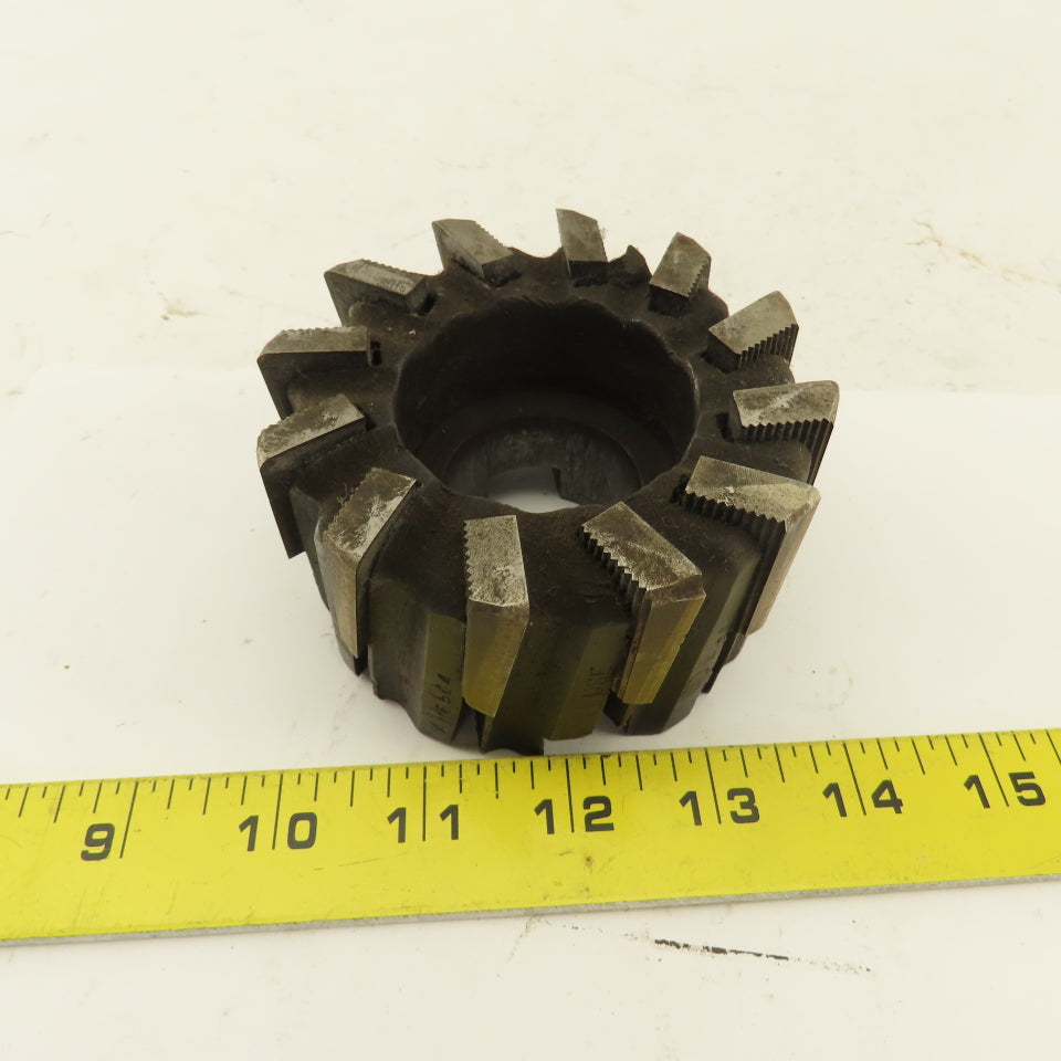 3-7/8" OD 12 Insert Face Mill Cutter 1-1/2" Bore