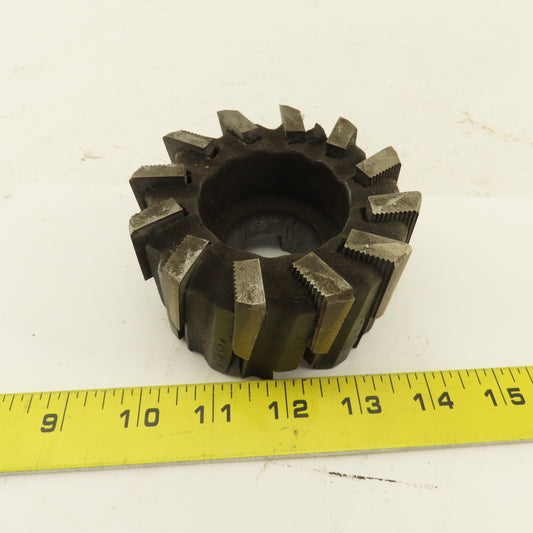 3-7/8" OD 12 Insert Face Mill Cutter 1-1/2" Bore