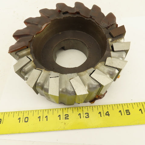 OK Tool Co. A6506 6-1/4" OD 16 Insert Face Mill 2" Bore