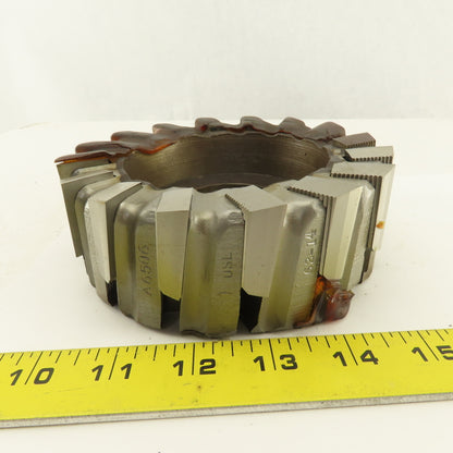 OK Tool Co. A6506 6-1/4" OD 16 Insert Face Mill 2" Bore