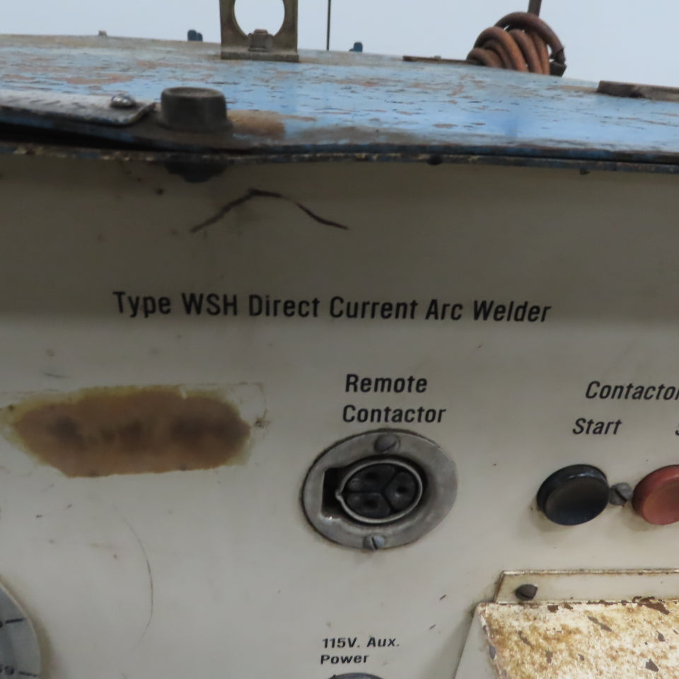 Westinghouse 800A Direct Current ARC Welder 460V 3Ph W/Wheels