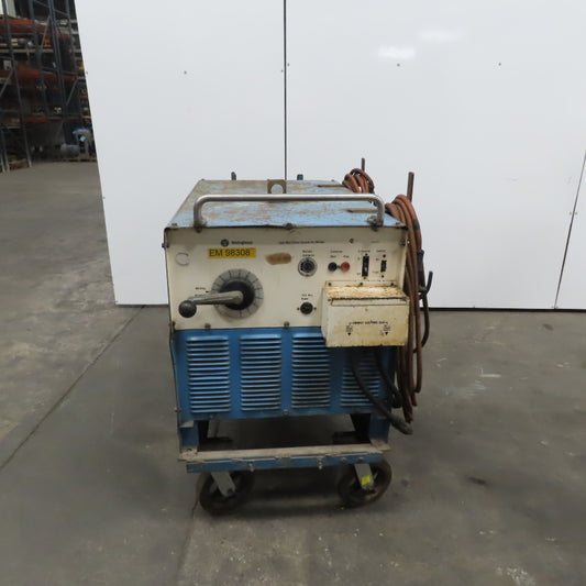 Westinghouse 800A Direct Current ARC Welder 460V 3Ph W/Wheels
