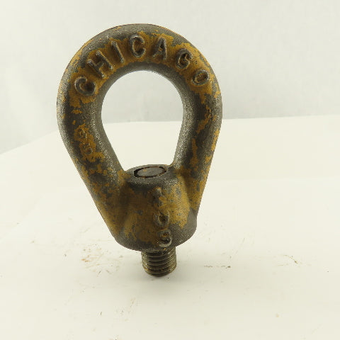 Chicago No. 103 3/4"-10 Thread Shouldered Non Swivel Lifting Eye 5" OAL