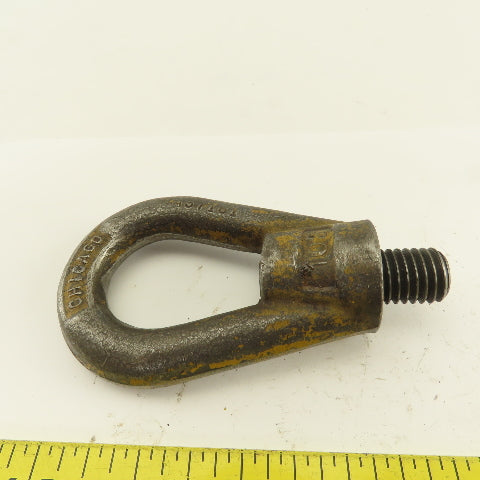 Chicago No. 102 5/8"-11 Thread Shouldered Non Swivel Lifting Eye 4-1/2" OAL