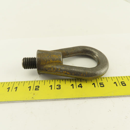 Chicago No. 102 5/8"-11 Thread Shouldered Non Swivel Lifting Eye 4-1/2" OAL