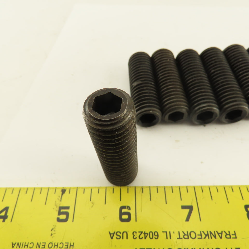 5/8"-11 x 3" Threaded Socket Head Set Screw 2" Lot Of 11