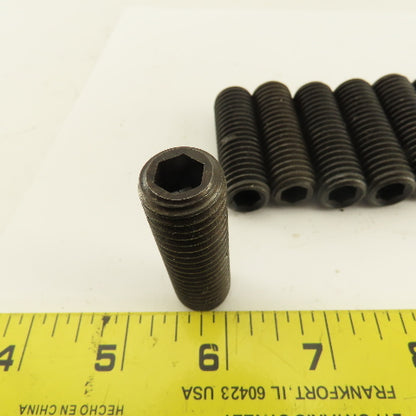 5/8"-11 x 3" Threaded Socket Head Set Screw 2" Lot Of 11