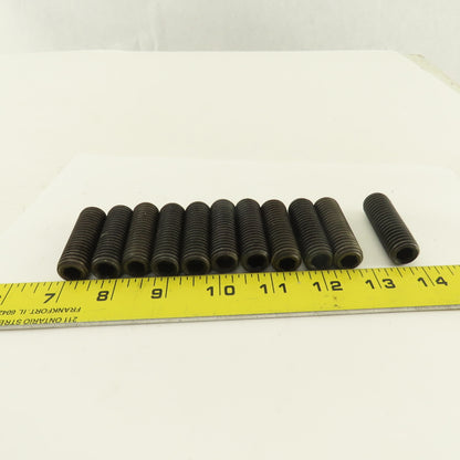 5/8"-11 x 3" Threaded Socket Head Set Screw 2" Lot Of 11