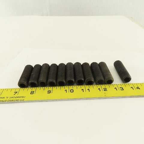 5/8"-11 x 3" Threaded Socket Head Set Screw 2" Lot Of 11