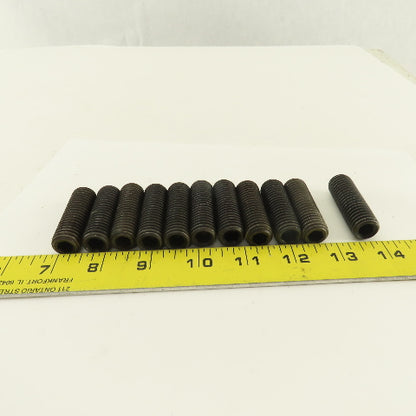 5/8"-11 x 3" Threaded Socket Head Set Screw 2" Lot Of 11