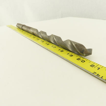 7/8" Dia. 2 Flute Twisted Drill 3MT Morse Taper 135° 16" OAL