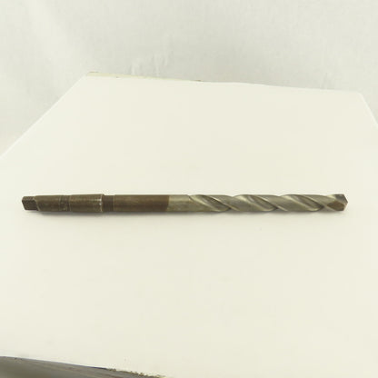 7/8" Dia. 2 Flute Twisted Drill 3MT Morse Taper 135° 16" OAL