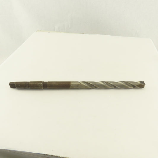 7/8" Dia. 2 Flute Twisted Drill 3MT Morse Taper 135° 16" OAL