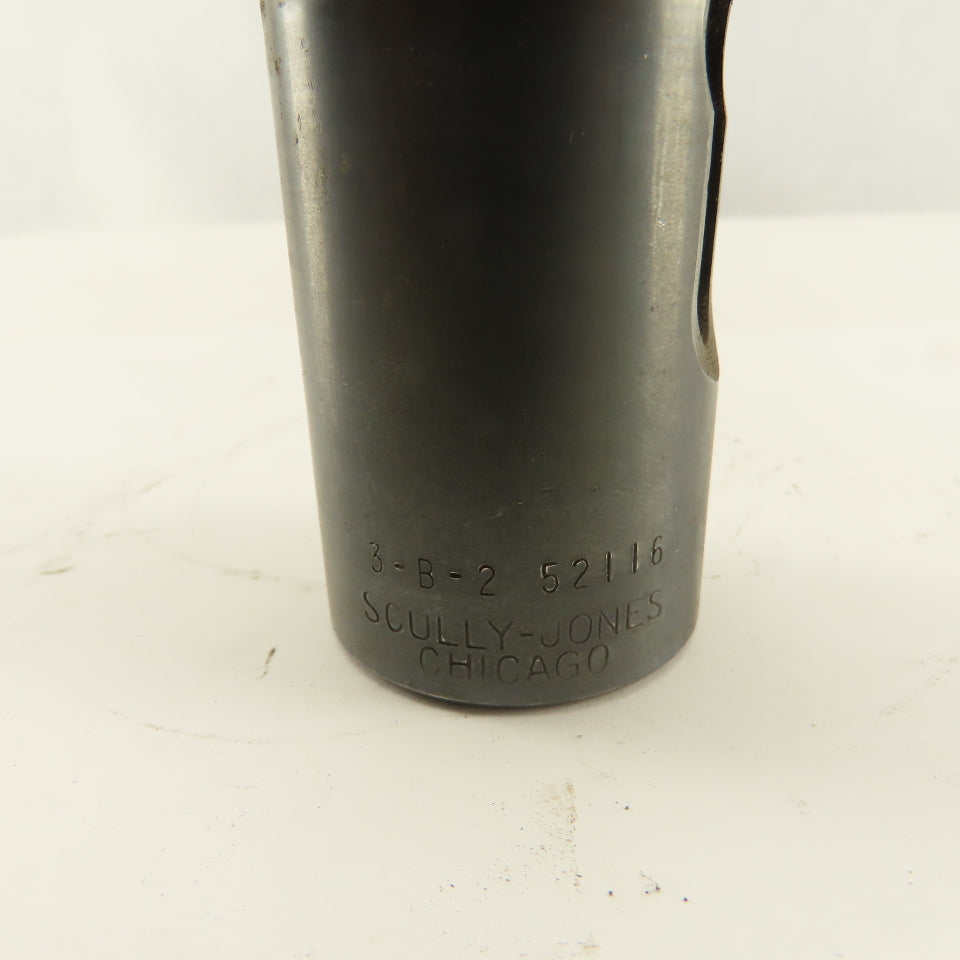 Scully Jones 3-B-2 52116 Morse Taper 2MT Tool Holder 11/16" Bore