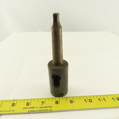Scully Jones 3-B-2 52116 Morse Taper 2MT Tool Holder 11/16" Bore