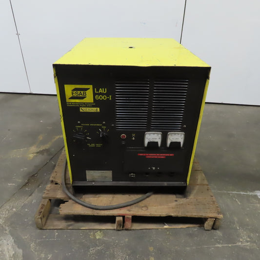 ESAB LAU 600-I Welding Power Source 600A 40VDC Output  230/460V Input