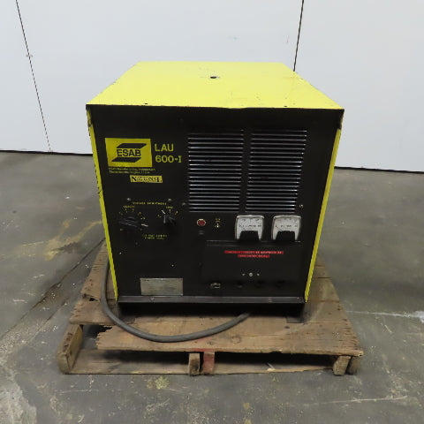 ESAB LAU 600-I Welding Power Source 600A 40VDC Output  230/460V Input