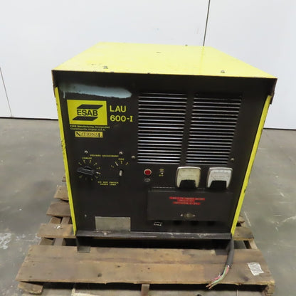 ESAB LAU 600-I Welding Power Source 600A 40VDC Output  230/460V Input