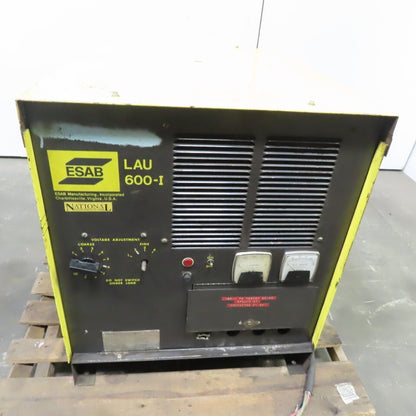 ESAB LAU 600-I Welding Power Source 600A 40VDC Output  230/460V Input