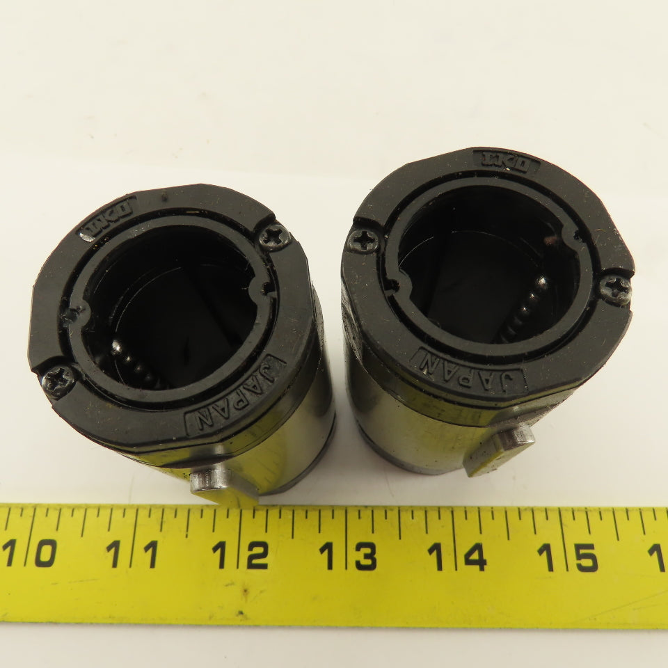 IKO LSAG30 30mm ID x 45mm OD Linear Rod Ball Bushing Bearing Lot Of 2
