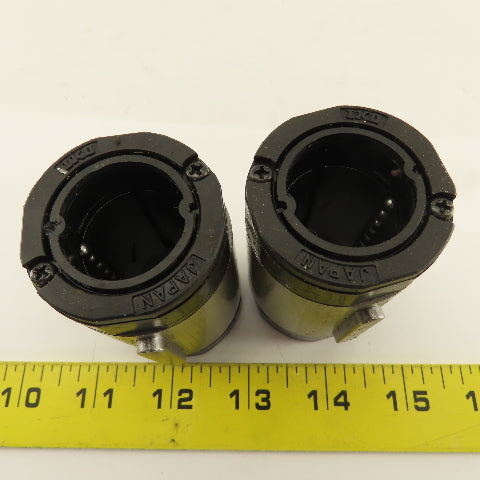 IKO LSAG30 30mm ID x 45mm OD Linear Rod Ball Bushing Bearing Lot Of 2