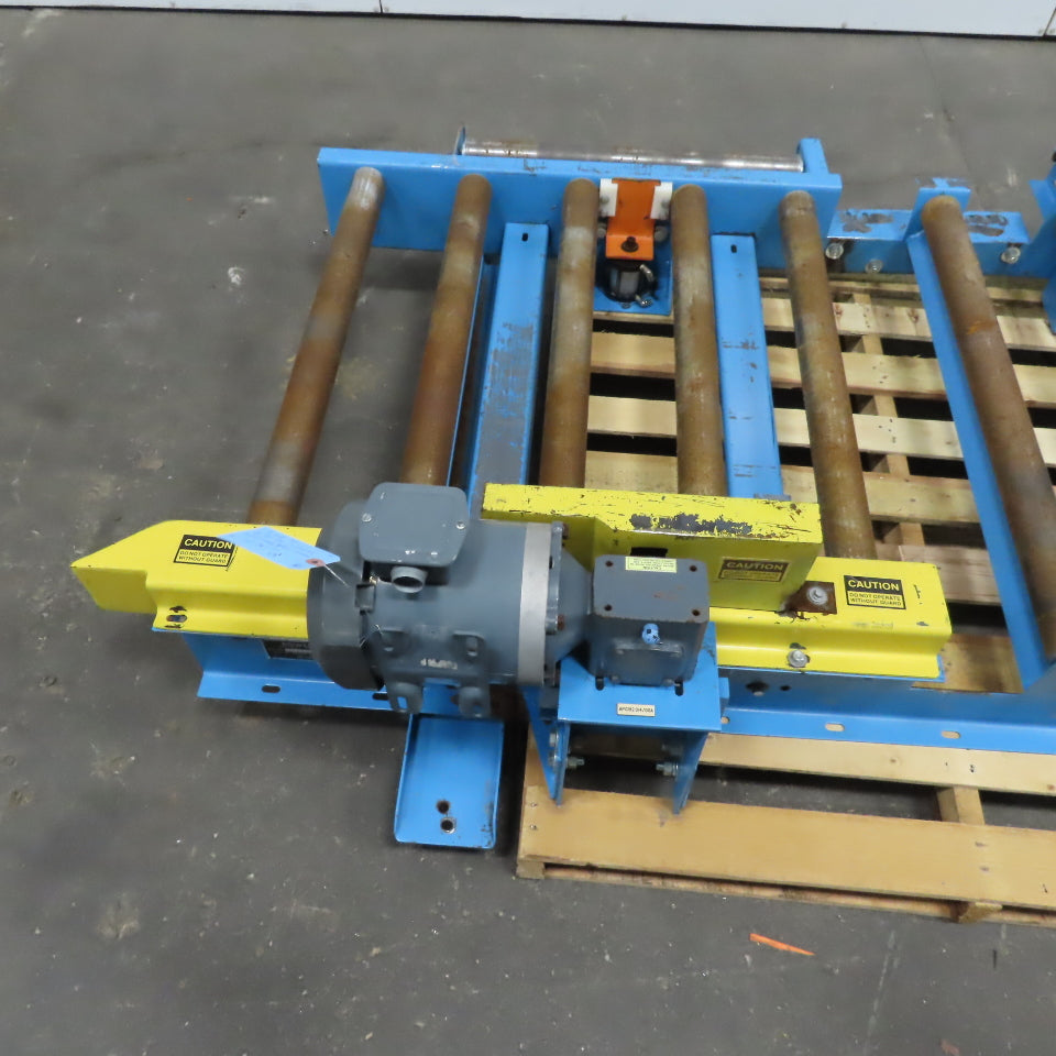 Power Pack Co. CDLR 306 Power Roller Case Pallet Conveyor 32"BF x 78"L 30FPM