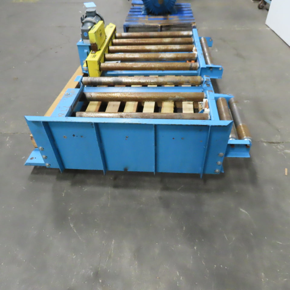 Power Pack Co. CDLR 306 Power Roller Case Pallet Conveyor 32"BF x 78"L 30FPM