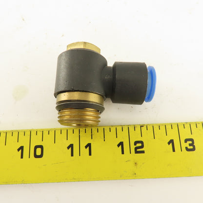 SMC 12mm Tube Push To Connect Swivel 1/2NPT 90° Elbow Lot Of 5
