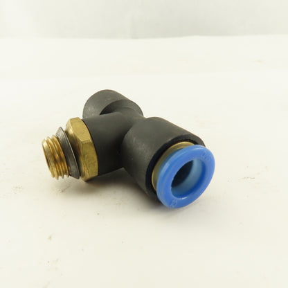 SMC 1/2-20 (-5) JIC Flare x 10mm x 10mm Tube Push To Connect Branch Tee Lot Of 7