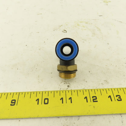 SMC 1/2NPT x 12mm x 12mm Tube Push To Connect Branch Tee Lot Of 4