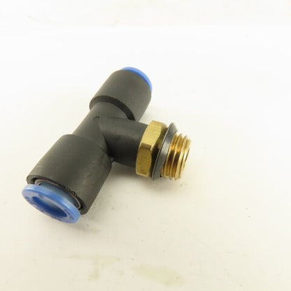 SMC 1/2-20 (-5) x 8mm x 8mm Tube Push To Connect Branch Tee Lot Of 3