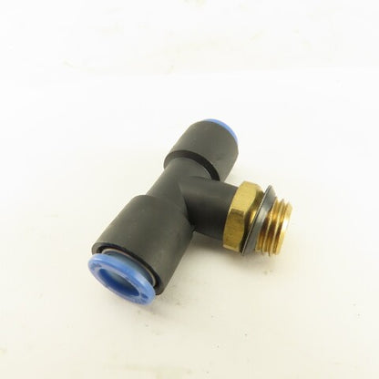 SMC 1/2-20 (-5) x 8mm x 8mm Tube Push To Connect Branch Tee Lot Of 3