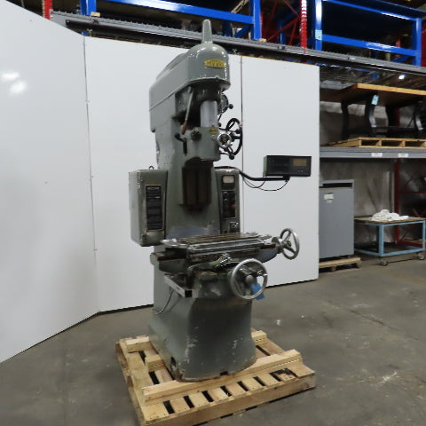 Moore Special Tool Model No. 2 440V 2 Speed Jig Borer Machine 10" x 19" Table