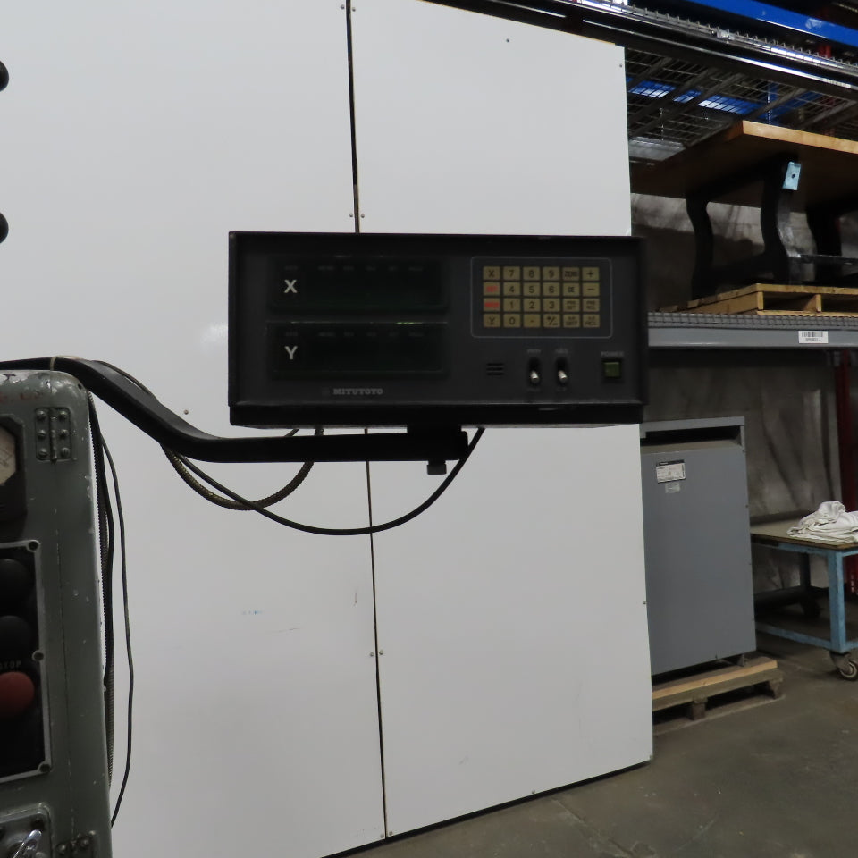 Moore Special Tool Model No. 2 440V 2 Speed Jig Borer Machine 10" x 19" Table