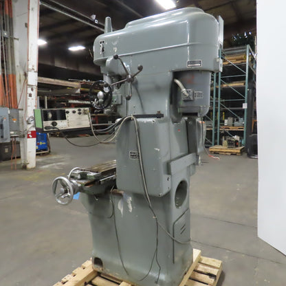 Moore Special Tool Model No. 2 440V 2 Speed Jig Borer Machine 10" x 19" Table