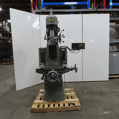 Moore Special Tool Model No. 2 440V 2 Speed Jig Borer Machine 10" x 19" Table
