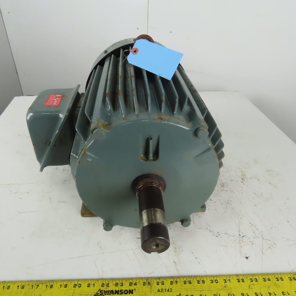 MagneTek Century 2 Speed Electric Motor 25/6.2Hp 1775/885 RPM 286T 480V 3Ph