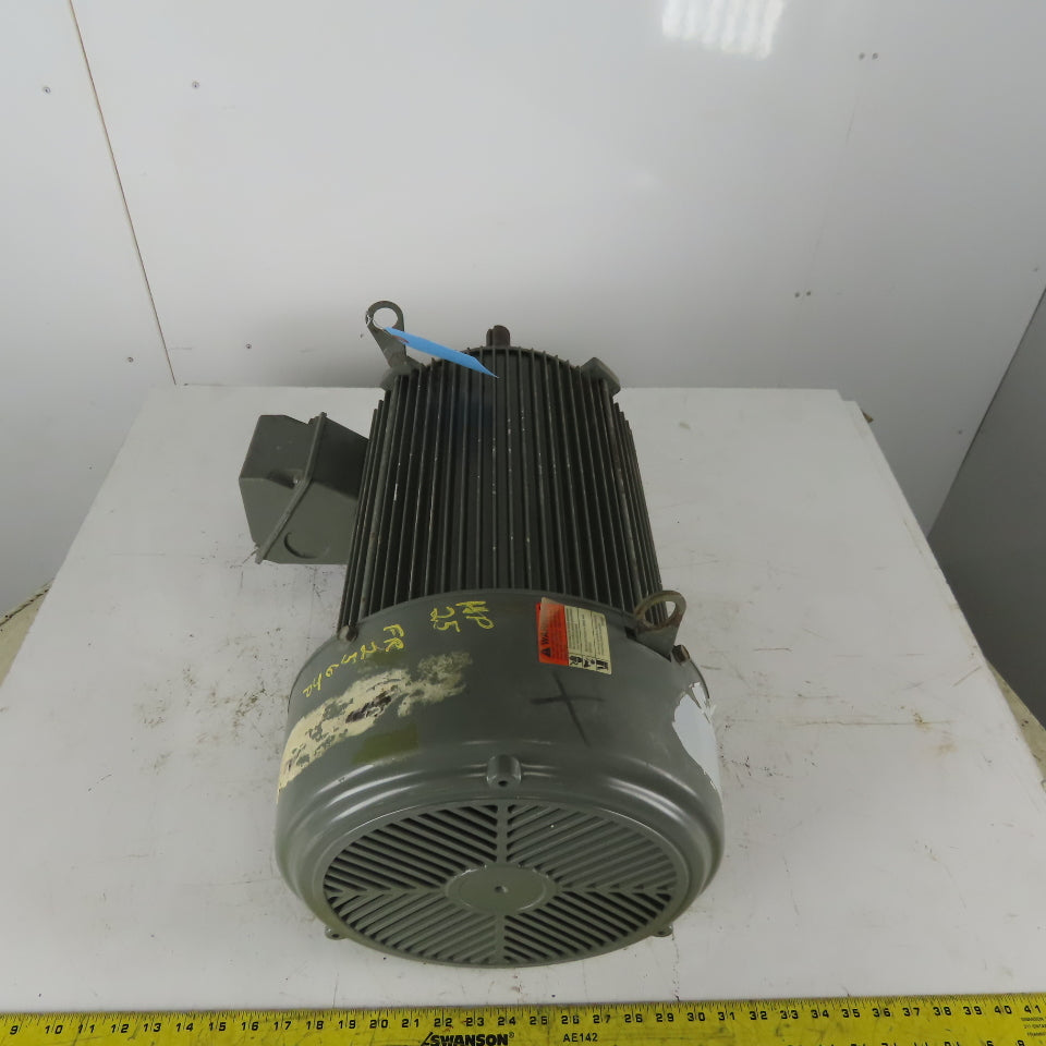US Motors Unimount 25HP Electric Motor 3520RPM 208-230/460V 3Ph 256JP Frame