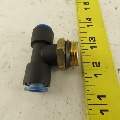 1/2NPT x 10mm x 10mm Tube Push To Connect Branch Tee Lot Of 4