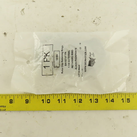 McMaster SH-187ST 1-7/8" External Shaft Retaining Ring Snap Ring Lot Of 160