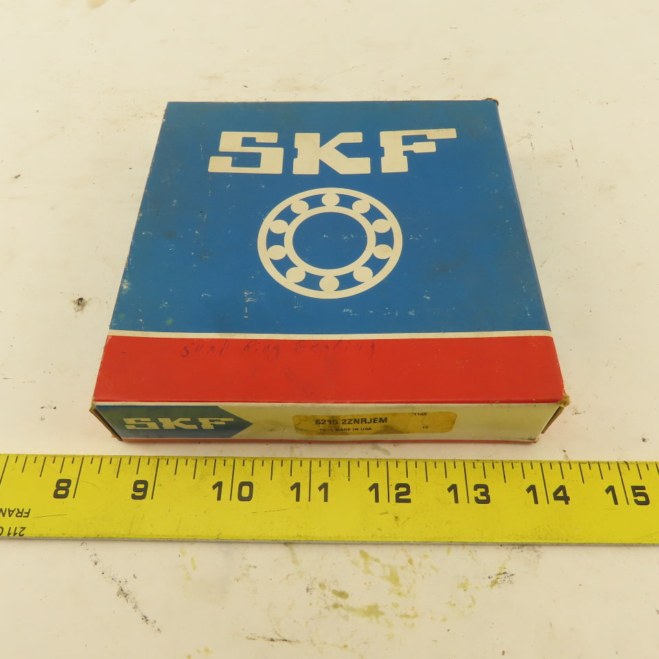 SKTF 6215 2ZNRJEM 75mm ID x 130mm OD Radial Deep Groove Ball Bearing
