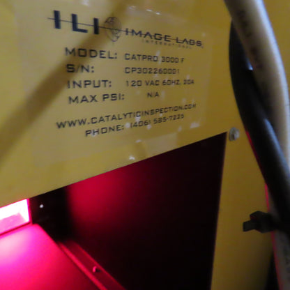 Image Labs CATPRO-3000F 110V CPSI Measurement Cell Particle Counter Station