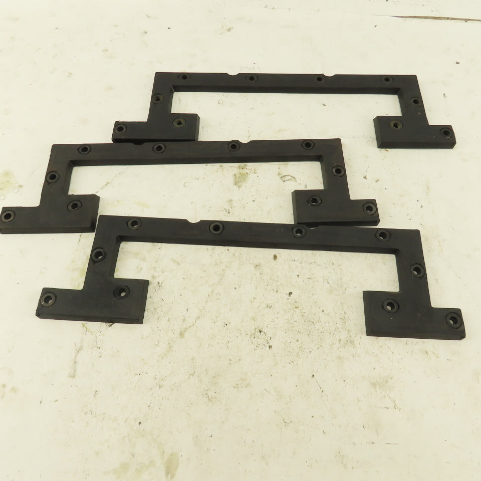 Okuma H1023-0007-01 77.7 x 280 x 5.8 Lower Cross Slide LB-12 Wiper Lot of 3