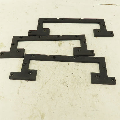 Okuma H1023-0007-01 77.7 x 280 x 5.8 Lower Cross Slide LB-12 Wiper Lot of 3