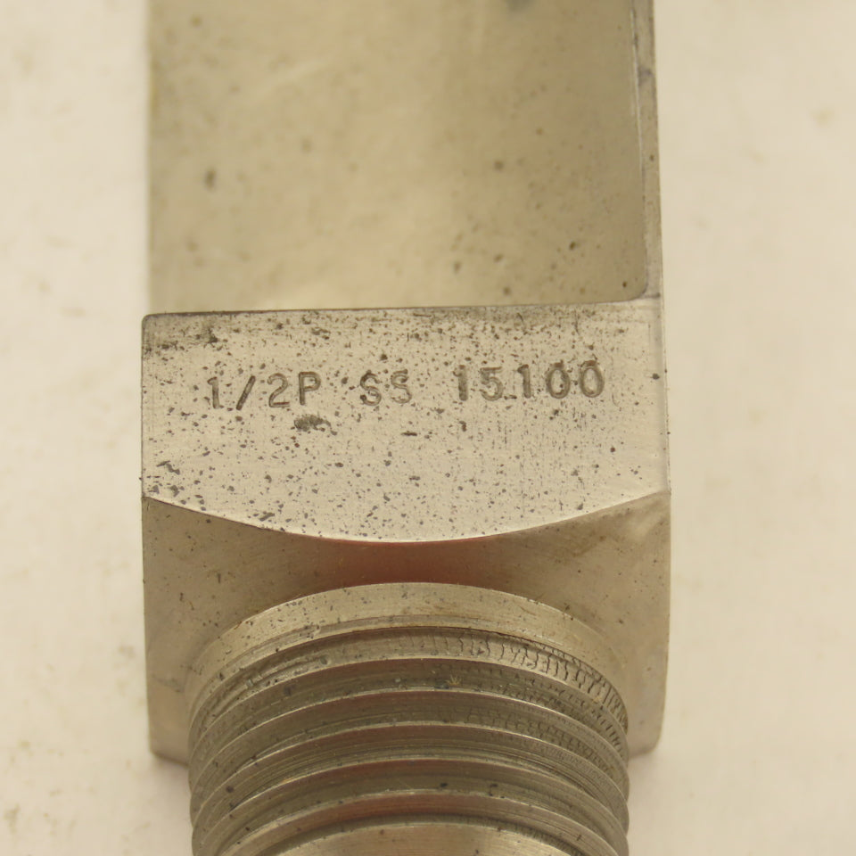 Spray Systems Inc. 15100 Flat Jet 1/2 P Stainless Steel Sprayer Nozzle #1A