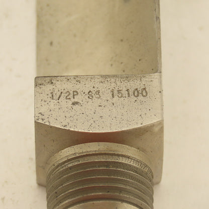 Spray Systems Inc. 15100 Flat Jet 1/2 P Stainless Steel Sprayer Nozzle #1A