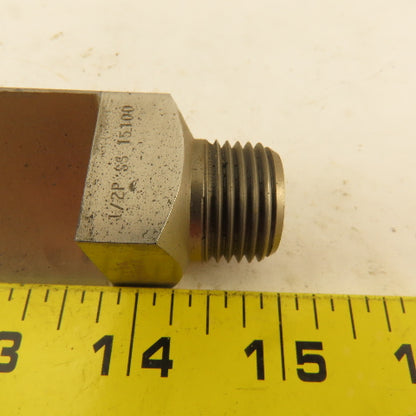 Spray Systems Inc. 15100 Flat Jet 1/2 P Stainless Steel Sprayer Nozzle #1A